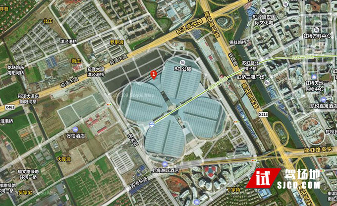 上海国家会展中心 试驾场地